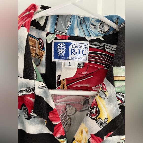 Men’s Hawaiian style shirt, Size L. - Picture 2 of 3